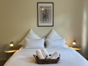 2 bedrooms, travel crib, free WiFi, bed sheets - HyggeLiving | 81 m² | "Smilla" | 55' TV | New* (Goslar)