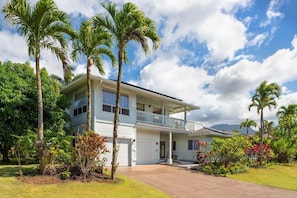 Exterior - Hihimanu House by Gather: Spacious Home w/ Lanai, Mountain Views & A/C (Princeville)