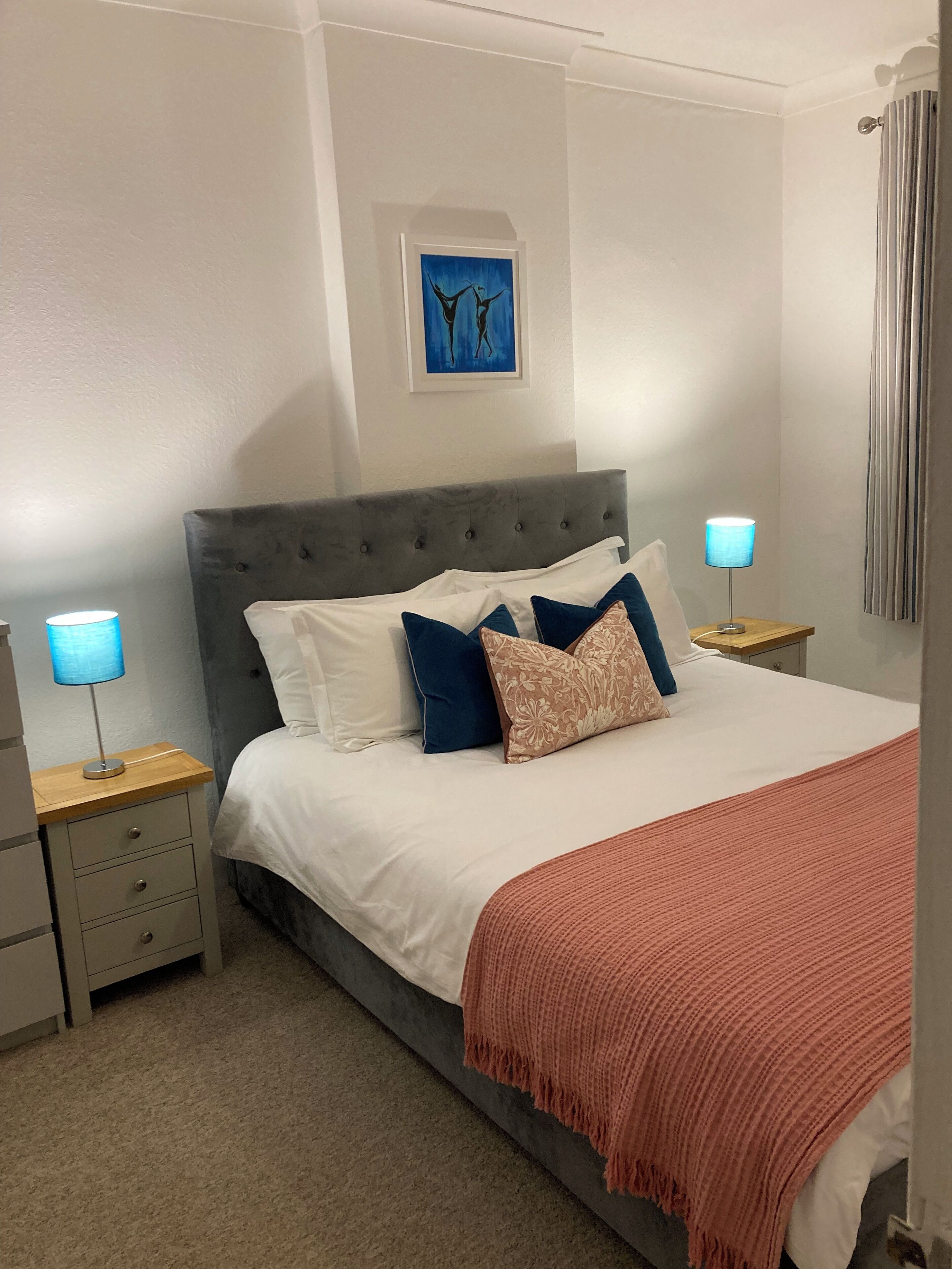 3 bedrooms, iron/ironing board, travel cot, WiFi