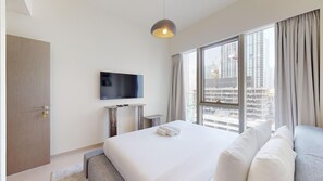 1 室のベッドルーム、アイロン / アイロン台、WiFi (無料)、ベッドシーツ