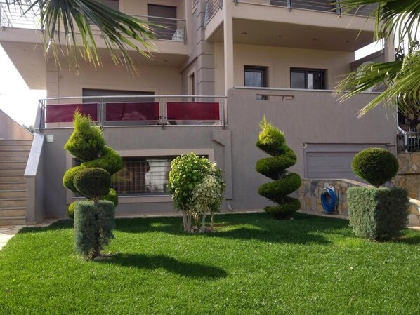 Overnattingsstedets uteområder