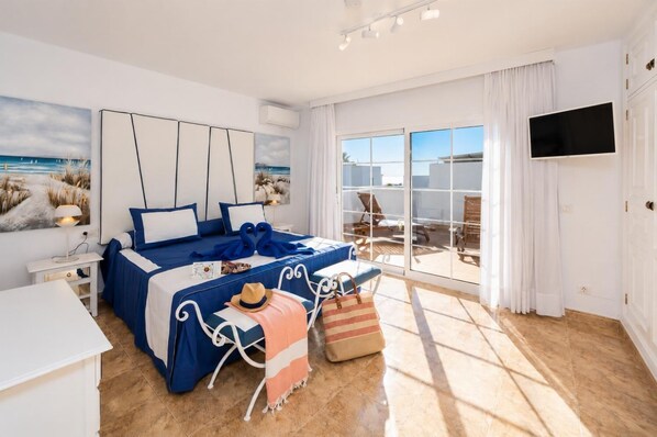 4 dormitorios, tabla de planchar con plancha, wifi y ropa de cama