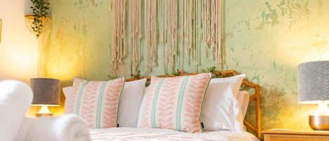 2 bedrooms, iron/ironing board, travel crib, WiFi