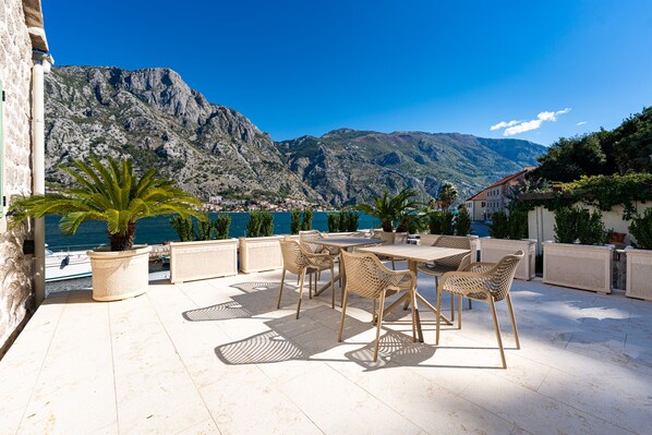 Udendørs spisemuligheder