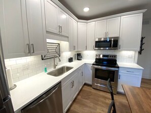 Fridge, microwave, oven, stovetop - Access All of Downtown from THIS Location (Traverse City)