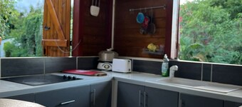 Vacation rental in Bouillante : View of Îlet Pigeon - 10 min from the beach