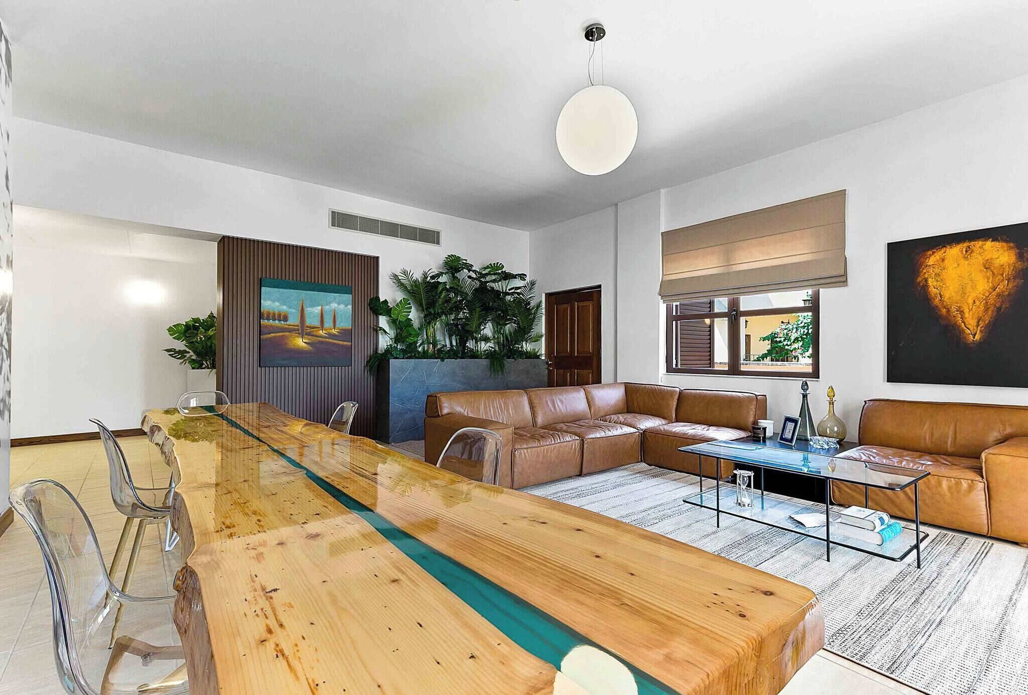 Apartment, 2 Bedrooms, Patio, Garden View | Dining room