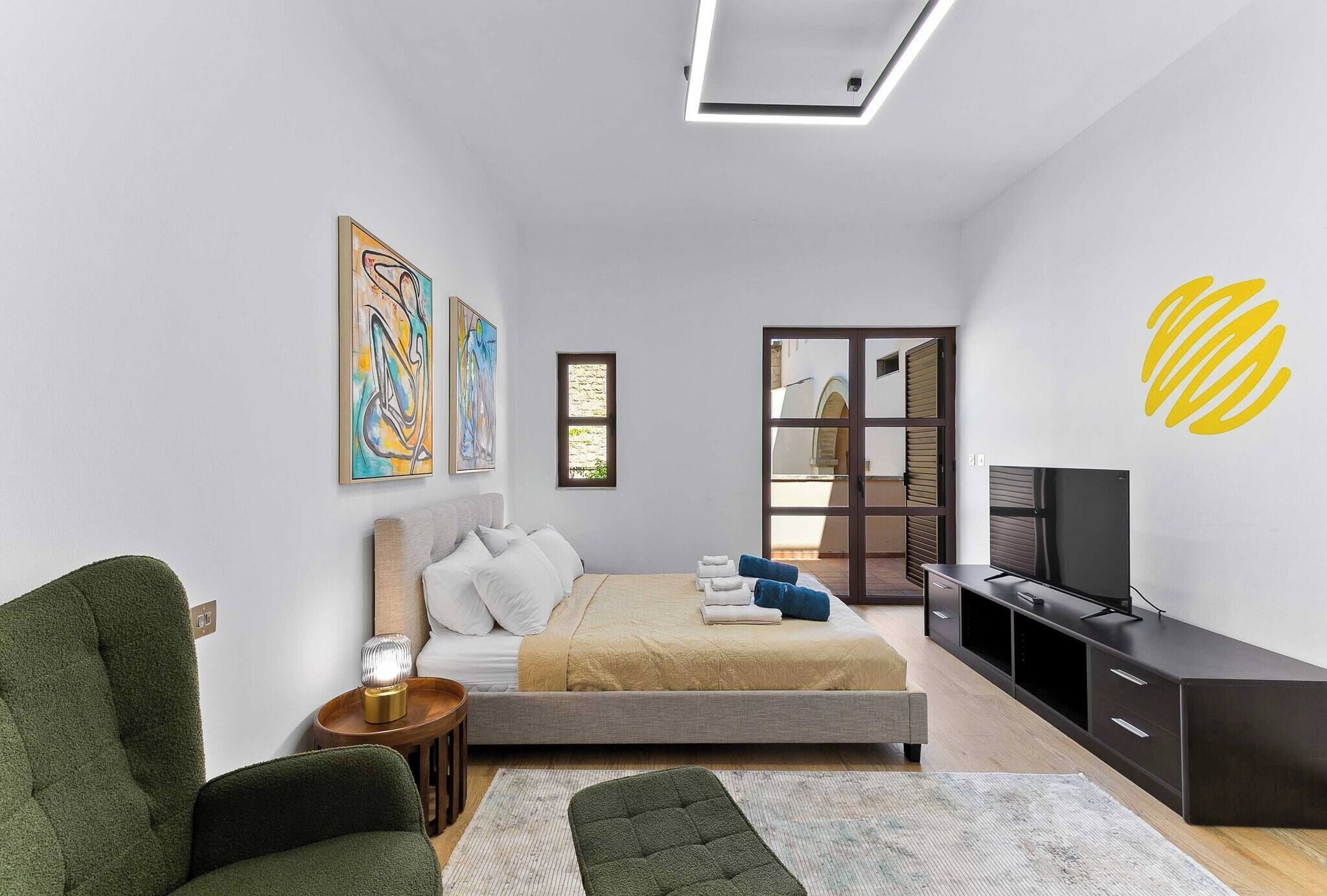 Apartment, 2 Bedrooms, Patio, Garden View | 1 bedroom