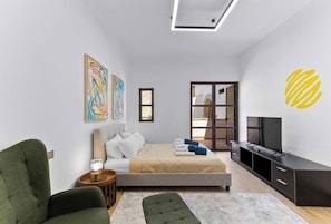 Apartment, 2 Schlafzimmer, Terrasse, Gartenblick | 1 Schlafzimmer