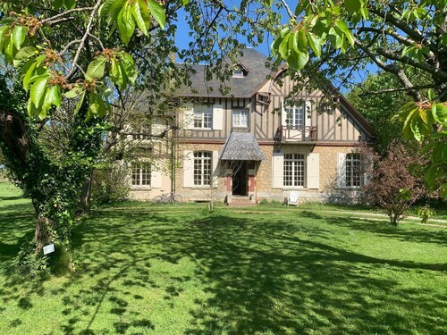 Grande maison normande de 250 m2/1ha - aperçu mer