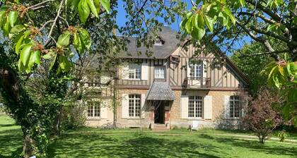 Grande maison normande de 250 m2/1ha - aperçu mer