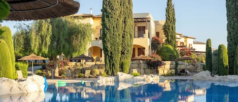 Apartment, 1 Bedroom, Terrace, Mountain View | Pool | Outdoor pool