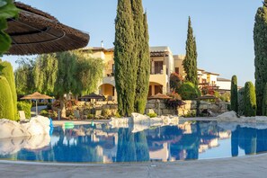 Apartment, 1 Bedroom, Terrace, Mountain View | Pool | Outdoor pool - Aphrodite Premium Apartments II (Kouklia)