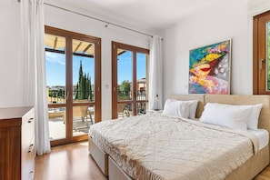 Appartamento, 2 camere da letto, balcone, vista piscina | 2 camere