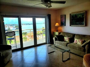 Smart TV - IDEAL LOCATION!!! Fabulous waterfront view!!! Beautiful 2 bed/2bath condo. (St. Petersburg)