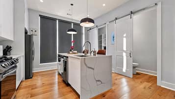 3 chambres, bureau