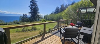 Oceanfront Lodge: your private, family-friendly retreat in the trees