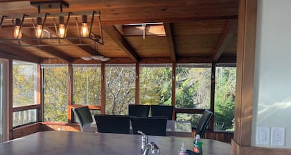 Oceanfront Lodge: your private, family-friendly retreat in the trees