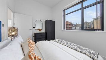 Apartment, 1 Double Bed with Sofa bed, Kitchen, City View (Flat 5-8) | 1 bedroom, individually decorated, individually furnished