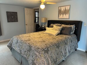 4 bedrooms, travel cot, WiFi, bed sheets