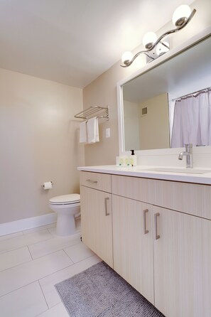 Apartment, City View | Bathroom - Crystal City Modern Apt w Gym (Arlington)