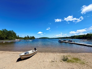 Tæt på stranden