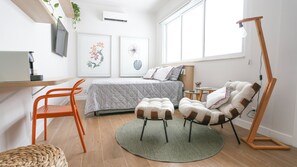Apartment | 1 bedroom, desk, laptop workspace, free rollaway beds - Lindo Loft próximo a praia (Rio de Janeiro)