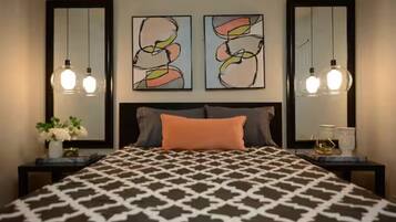 1 habitación, tabla de planchar con plancha, wifi gratis y ropa de cama