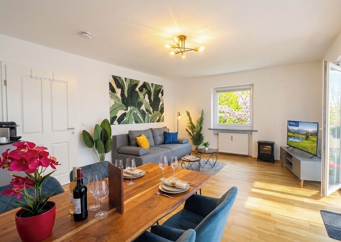 TV, fireplace, computer monitors