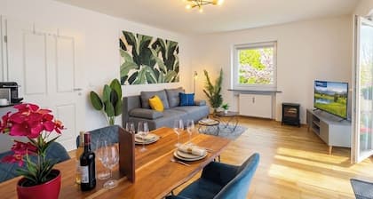 Near Regensburg: Balcony | 3 r | kitchen | fireplace | parking | Nintendo Switch