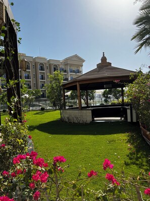 Overnattingsstedets uteområder