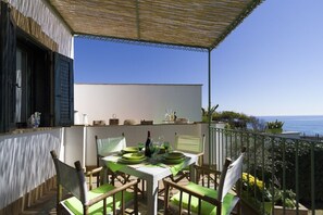Villa, 2 Bedrooms, Smoking, Balcony | Balcony - Exclusive Villa in Fontane Bianche - Beahost (Syracuse)