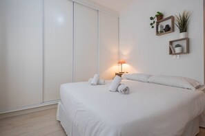 Desk, iron/ironing board, free WiFi, bed sheets