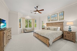 6 soverom, safe på rommet, strykejern/-brett og wi-fi (inkludert)