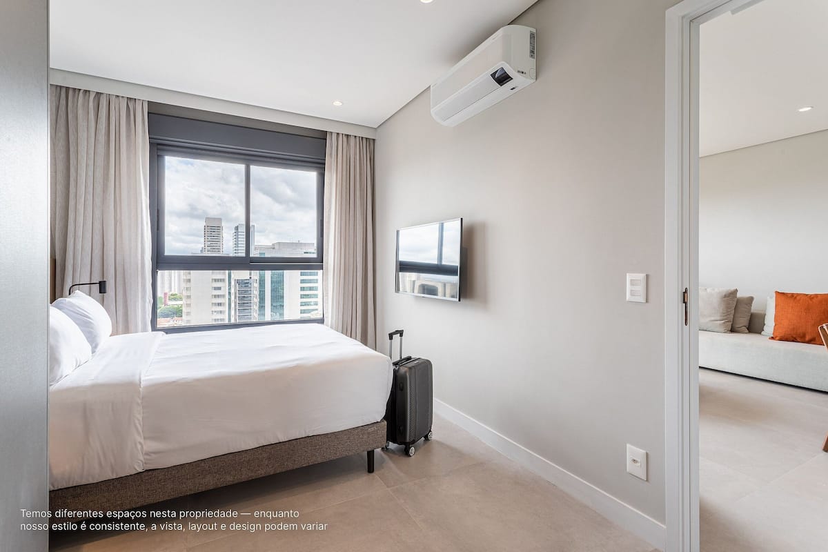 Apartment | In-room safe, laptop workspace, free WiFi, bed sheets