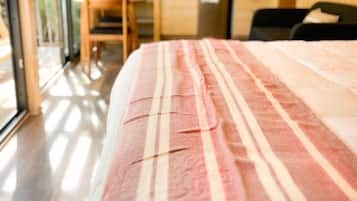 Wi-Fi gratuit, draps fournis