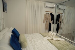 2 soverom, strykejern/-brett, wi-fi og sengetøy