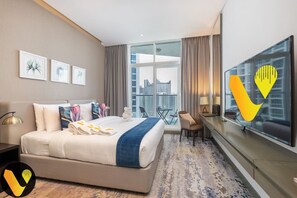 1 bedroom, desk, iron/ironing board, WiFi