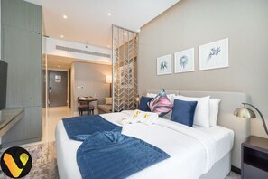 1 habitación, tabla de planchar con plancha, wifi y ropa de cama 