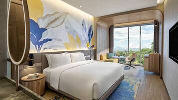 Minibar, in-room safe, desk, laptop workspace