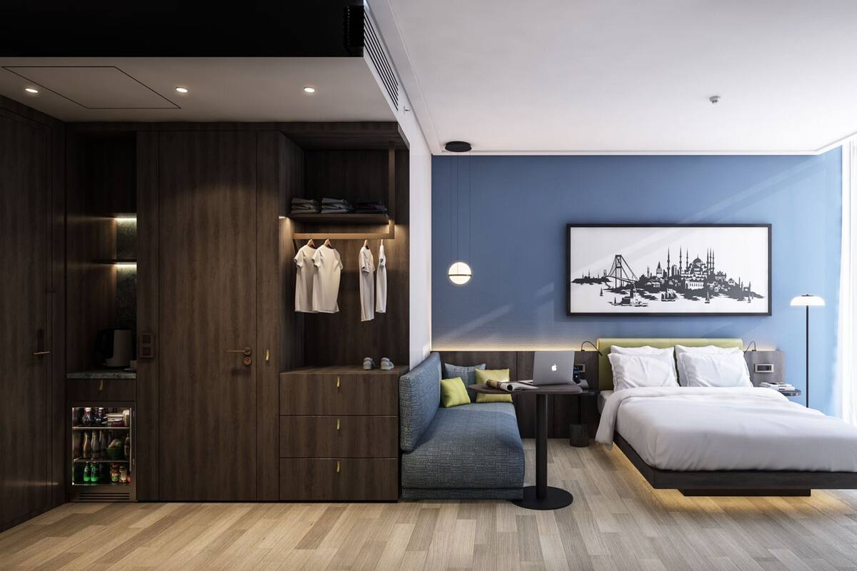 In-room safe, blackout curtains, soundproofing, free WiFi