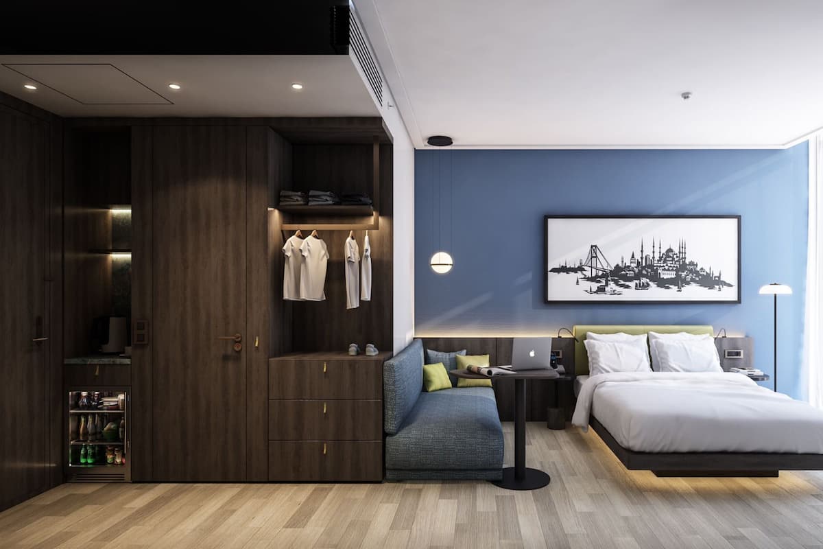 In-room safe, blackout drapes, soundproofing, free WiFi