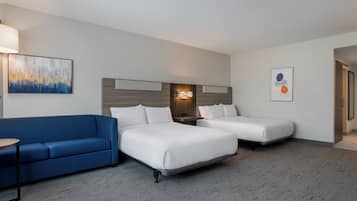 Standard Room, 2 Queen Beds, Hearing Accessible (Accessible Shower)