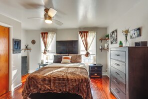 2 quartos, ferros/tábuas de passar roupa, Wi-Fi, roupa de cama