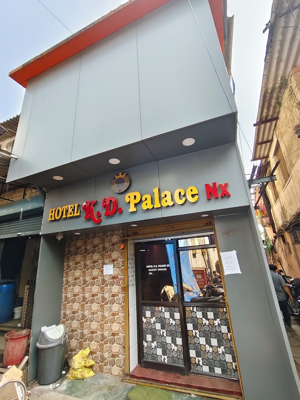 Façade de l’hébergement