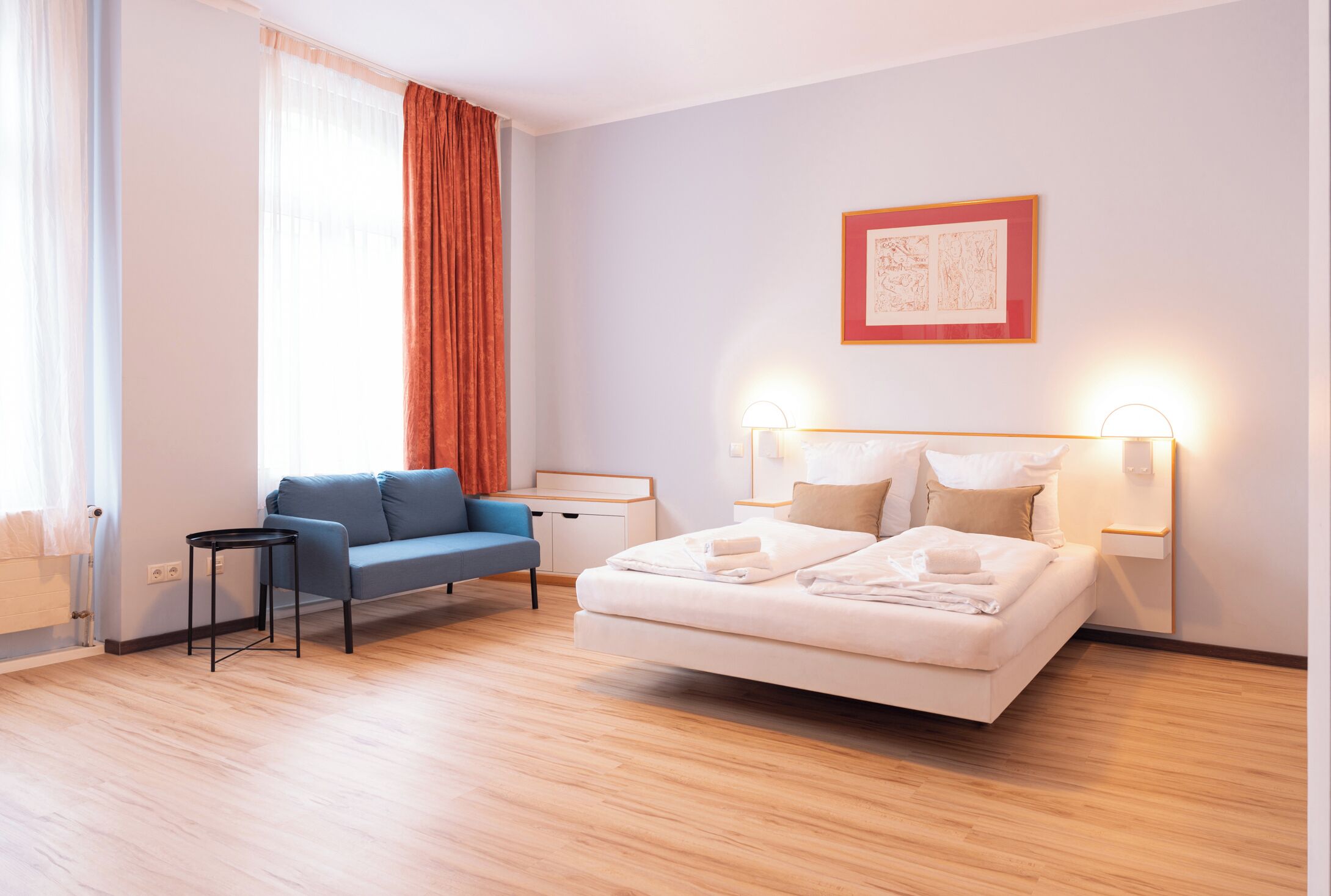 2 quartos, Wi-Fi, roupa de cama