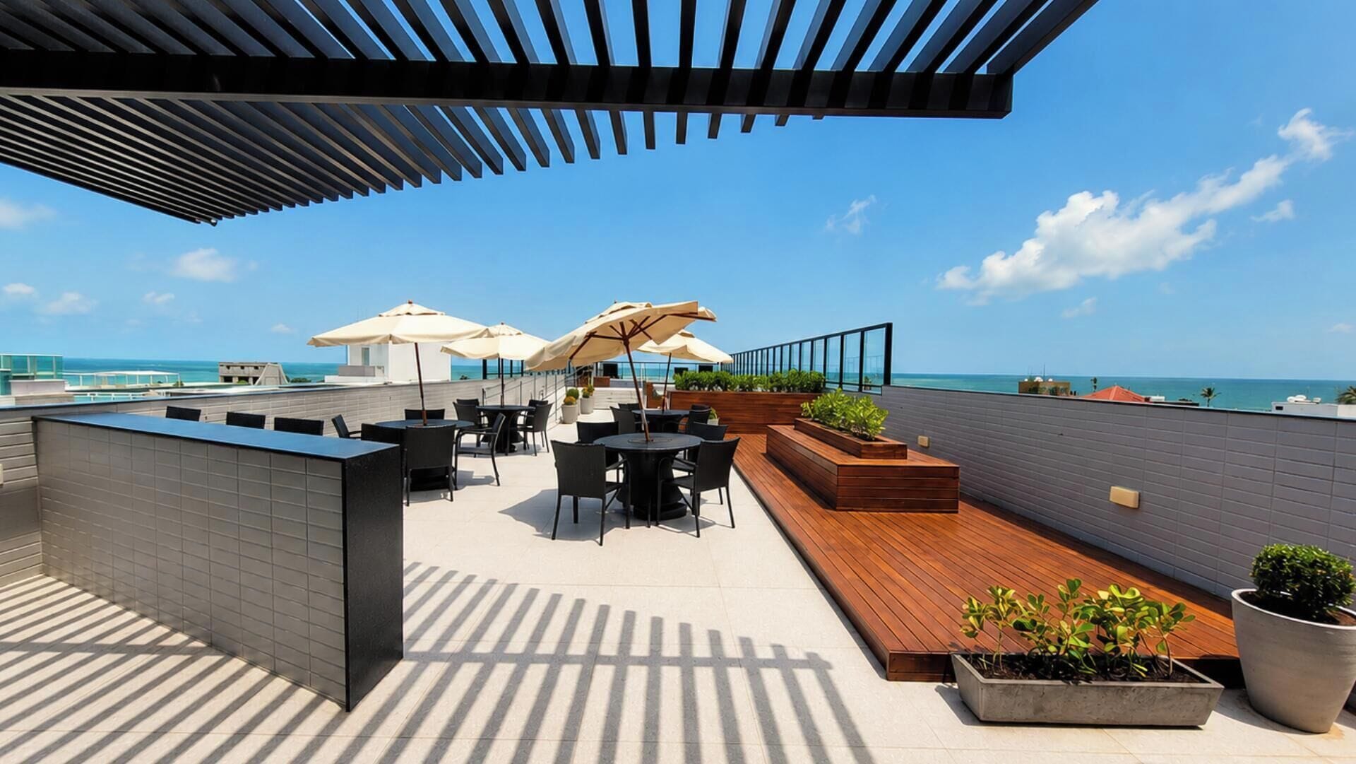 Terraza en la azotea