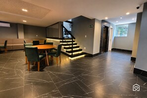 Lobby sitting area