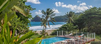Bungalow M'Bay : View & Sea access