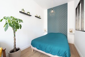 1 Schlafzimmer, Bügeleisen/Bügelbrett, kostenloses WLAN, Bettwäsche